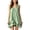 Green, variant on YuXingFu formal Dresses for Women Mini V-Neck Plus Size Womens Dress Sleeveless for Home Casual Summer Black S