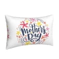 thumbnail image 2 of Bixox Mother's Day Printed Pillow Protector,Super Soft Ideal for Home,Guests,Rentals - 14"x20", 2 of 8