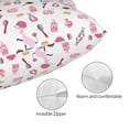 thumbnail image 5 of Salouo Cute Poodle Dog Pattern Pillow Cases,1PC Pillow Covers with Envelope Closure Decorative Pillow Case for Bed Couch,Pillows Not Included-20"x30", 5 of 6