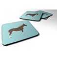 thumbnail image 1 of "Treasures Percheron Blue Check Posavasos decorativos, 3.5, multicolor" Caroline's Treasures BB8080FC, 1 of 1