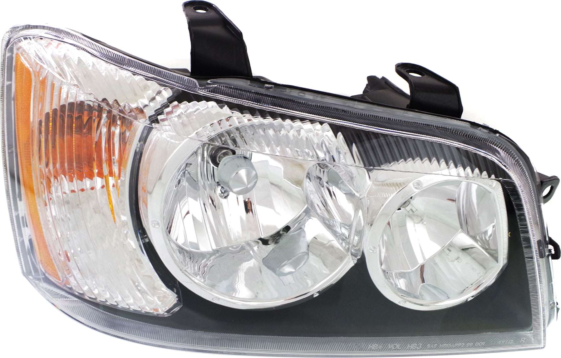 Headlight Compatible With 2001-2003 Toyota Highlander SET of 2 Left Driver and Right Passenger Side Halogen With bulb(s)