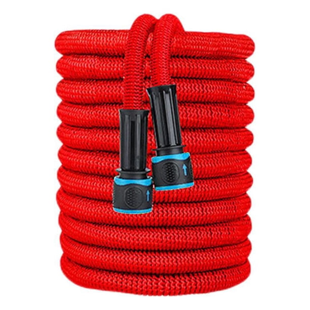 Manguera flexible TPE Car 25FT Durable Flex Lavado/Irrigación Herramienta ( ) Rojo