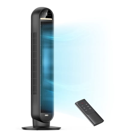 Condition photo showing Good Condition for dreo 36 tower fans for home 90° oscillating fan 24 ft/s high velocity standing fan , led display 4 speeds 4 modes 8h timer quiet for bedroom office