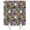 Gray Purple, variant on Halloween Shower Curtain Funny Ghost Pumpkin Treat or Trick Sugar Spider Bat Cartoon Halloween Things Happy Holiday Spooky Fabric Bathroom Home Decor Curtain Sets with Hooks
