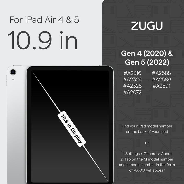 Amazon.com: ZUGU CASE for iPad Air 11 (M3 2025 / M2 2024