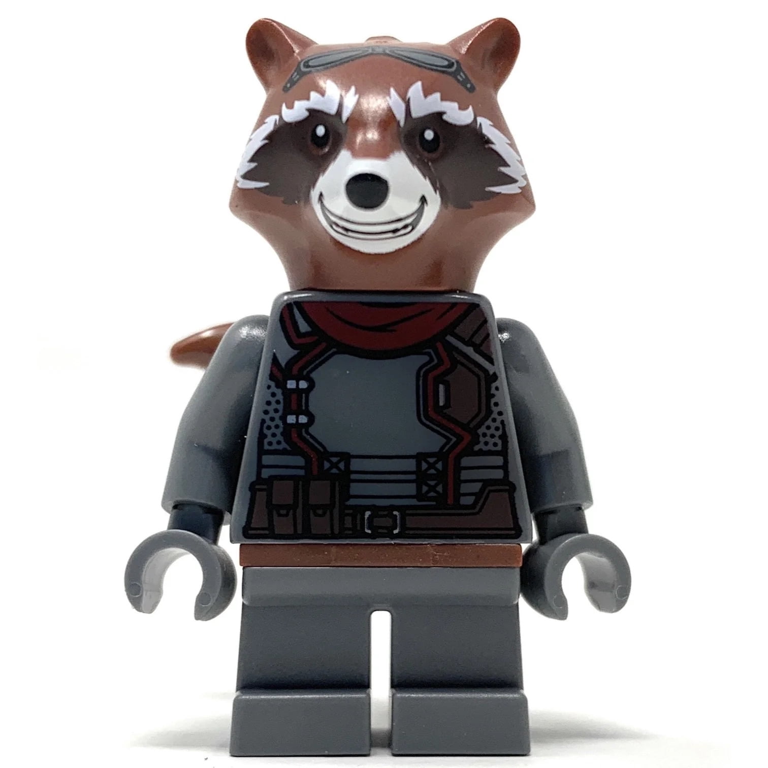 Rocket Raccoon (Gray Outfit, Infinity Saga) - LEGO Marvel Minifigure ...
