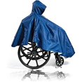 thumbnail image 1 of Poncho de Fauteuil Roulant Robuste Réutilisable Couverture avant Imperméable pour Personnes Âgées Handicapées, 1 of 4