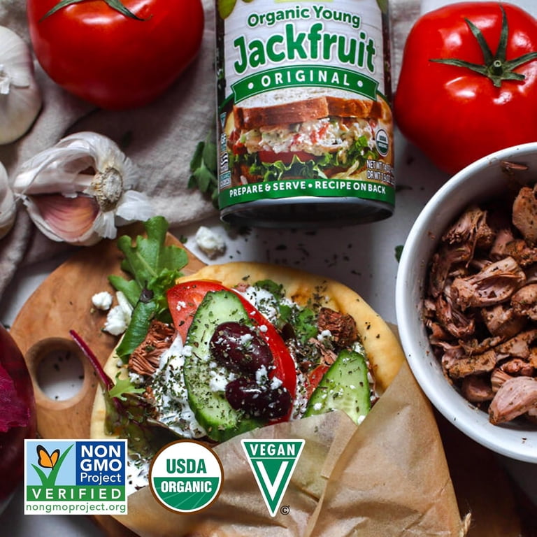 Native Forest, Organic Young Jackfruit, 14 oz, Pack of 6 - Walmart.com
