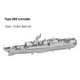 thumbnail image 4 of Modelo de metal ensamblado DIY rompecabezas tridimensional barco destructor Titanic flor de mayo barco Golden Deer, 4 of 6