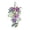 Purple, variant on Artificial Spring Garland, Vintage Eucalyptus Vine with Peony and Rose Flowers for Wedding Arch Decor, Wall Hanging Greenery Swag for Front Door, Home Party Arrangement