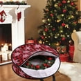 thumbnail image 6 of Sruoe Wreath Storage Container 24", Christmas Wreath Storage Bag Garland Holiday Container with Handles, Holiday Decoration Organizers, Tear Resistant Fabric, 6 of 6
