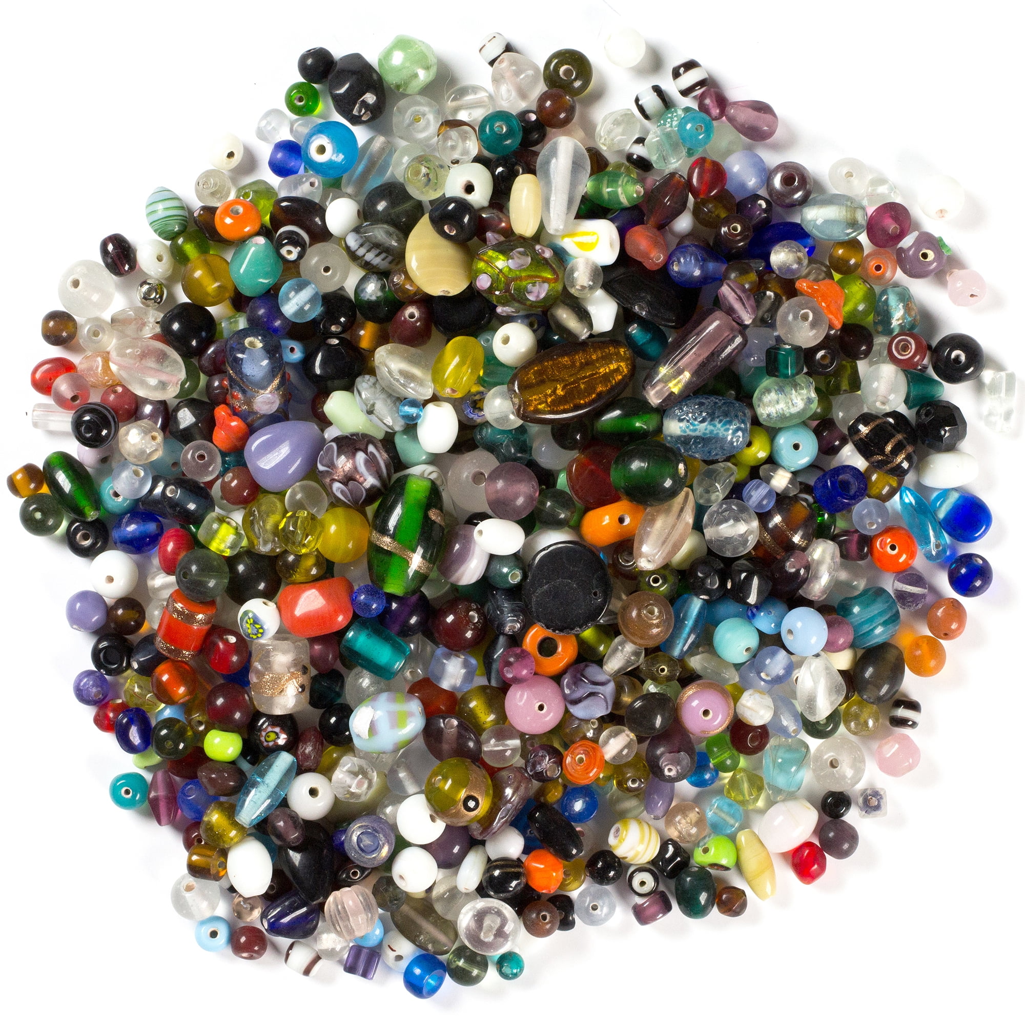 Cousin DIY Glass Bead Assortment, Multicolor