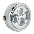 thumbnail image 3 of Motorcycle Headlight Motorcycle Headlamp Motorbike Head Lamp Motorcycle Headlight Replacement Motorcycle Round Headlight Retro Style Head Lamp Modification Fits For CG125 GN125, 3 of 8