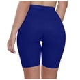 thumbnail image 4 of vigerkar Women's Buttery Soft Short Leggings Modal Cotton Shorts Under Dresses Leggings Pants Blue, L, 4 of 7