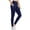 Blue, variant on TIMIFIS Yoga Pants Workout Shorts Womens Women's Yoga Pants Fleece Lined Waterproof Leggings High Waist Warm Winter Hiking Running Leggings Pockets