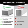thumbnail image 2 of Tendedero plegable retráctil de pared con cable de acero reforzado con metal para ropa y mantas pesadas patio balcón terraza exterior blanco 4 líneas, 2 of 7