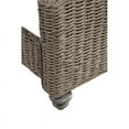 thumbnail image 5 of Panama Jack Coastal Twisted Banana Leaf and Plywood King Woven Bed in Gray, 5 of 8