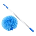 thumbnail image 3 of Plumero de microfibra para techos altos, plumero largo y extensible para el hogar. Telescópico azul, 3 of 9