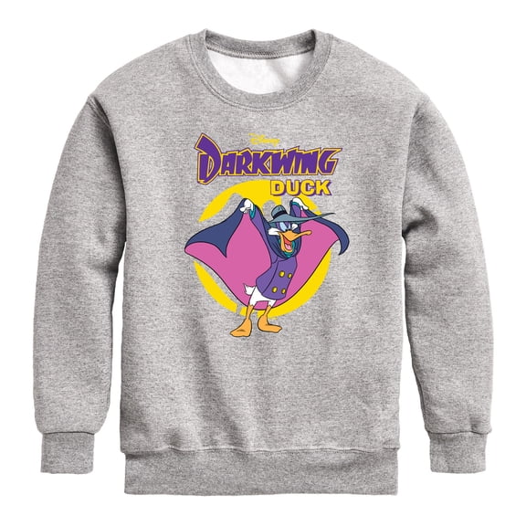 Disney - Darkwing Duck - Original Logo - Toddler & Youth Crewneck Fleece Sweatshirt