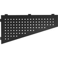 thumbnail image 4 of Corner Shower Shelf Matte Black 12" 304 Stainless Steel Quadrilateral Floating Shelf Grid Design Recessed Bathroom Shelf for Tiled Wall, No Drilling，2 Pack, 4 of 5