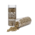 thumbnail image 2 of Krazy Sprinkles - Edible Metallic Gold Pearl Sugar Rocks - Bold Cake Decoration, 1/2 Cup, 2 of 5