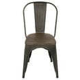 thumbnail image 5 of Home Furniture Oregon Dining Chair Set Of 2 - Antique, Espresso, 5 of 5