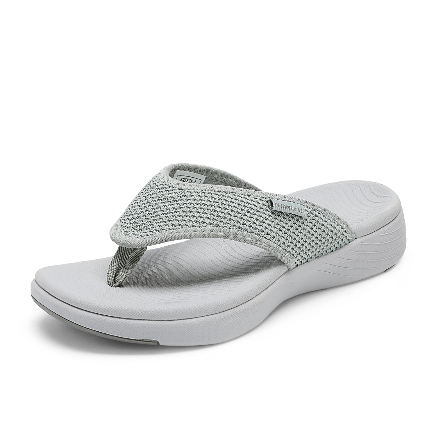 Grey flip flop slippers hotsell