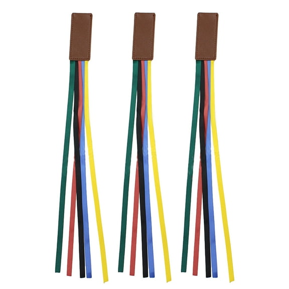 Tineasur Assorted Color Ribbon Bookmarks for Bible and Books, Easy to Insert and Page Markers