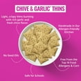 thumbnail image 4 of Every Body Eat Snack Thins, Chive and Garlic Flavor, Vegan, Gluten Free and Dairy Free (Pack of 6), 4 of 5