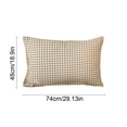 thumbnail image 3 of Skin-Friendly Breathable Pillowcase for Adults - Bohemian Style Polyester Cushion Cover, Extra-Large Size, Comfortable and Moisture-Wicking, Perfect for Bedroom Bedding Brown, 3 of 6
