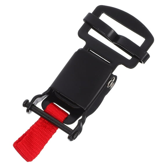 CTIRCHIU Motorcycle Quick Release Buckle Secure Locking Black Nylon 1Pack For Outdoor Riding