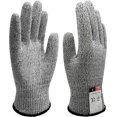 thumbnail image 1 of CUITING Cut Resistant Unisex Work Gloves  Large  Pair  HPPE Gray, 1 of 8