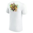 thumbnail image 3 of Men's White Charlotte Flair Top Girl Graffiti T-Shirt, 3 of 3