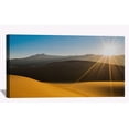 thumbnail image 1 of Sunrise Hiking In The Desert Wall Art Desert Sunset Picture Canvas Art Sand Dunes Framed Painting Wall Decor For Home Office Bedroom Livingroom Ready to Hang, 1 of 6