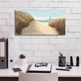 thumbnail image 3 of Epic Graffiti 'Beach Path Panel I' by James Wiens, Canvas Wall Art, 24"x12", 3 of 8