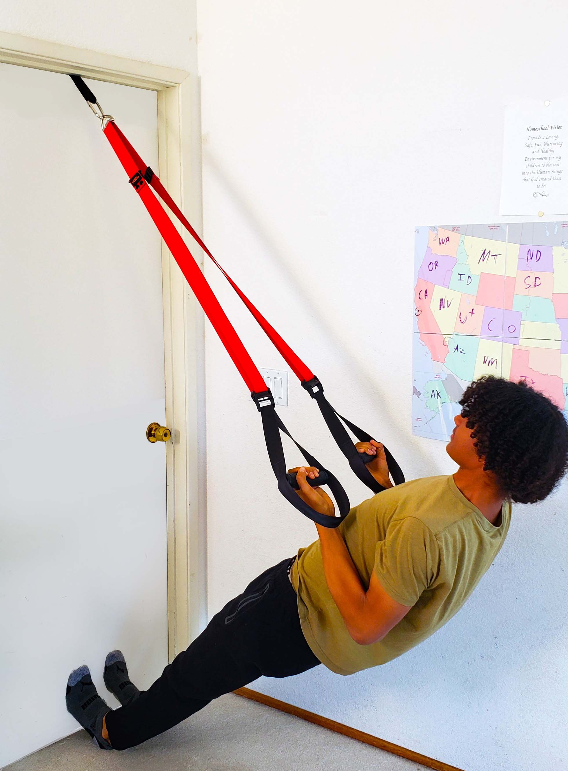 TRX GO Review Trx Suspension Training Kit NOSSK TNT Pro Suspension Fitness  Trainer - USA Made Home Gym System For Strength Training Bodyweight Fitness  Trainer Trx Suspension Trainer