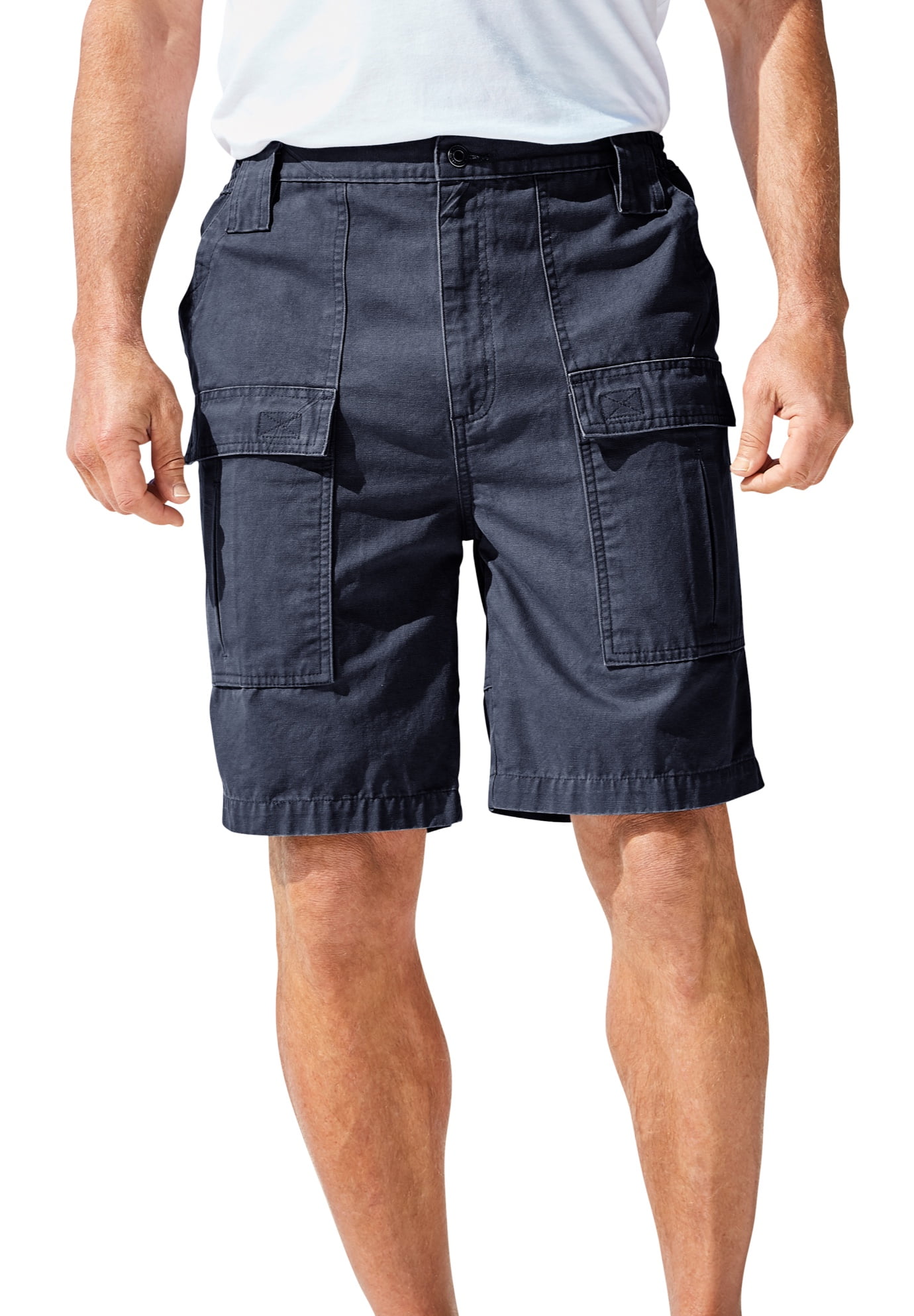 Kingsize Men's Big & Tall Deeper Pocket 8" Cargo Shorts
