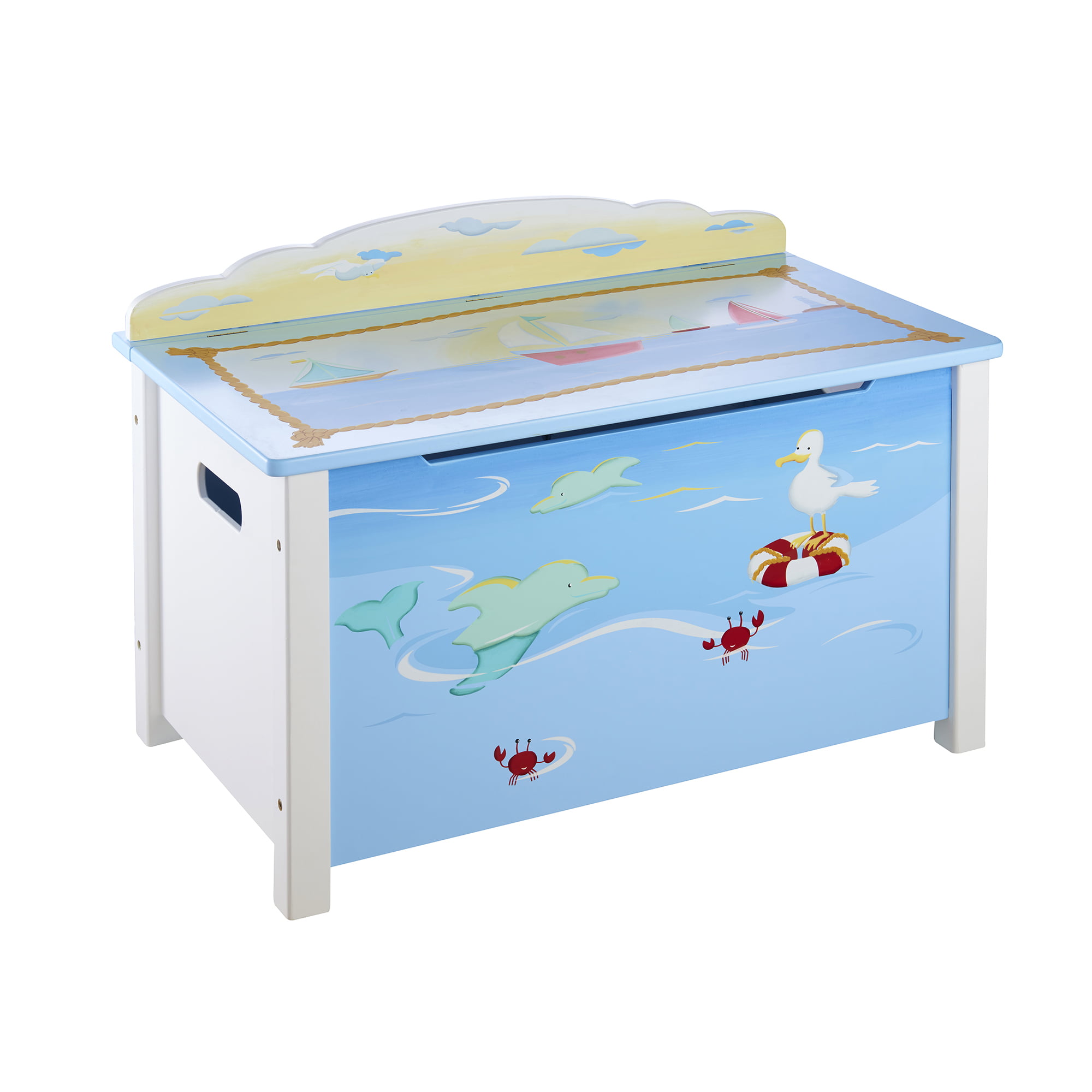 boat toy chest