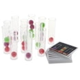 thumbnail image 1 of Yinanstore Kids Children Intellectual Pick Up Cards And Remove Balls Into Tubes Developmental Toy, Fine Motor Skills, 1 of 8
