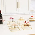 thumbnail image 4 of Set de 4 soportes para mesa de postres YFEEN, expositores de comida, 4 of 5