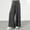 Gray, variant on Women's Ice Silk Quick Dry Pants Casual Wide Leg Palazzo Pants for Women High Waisted Pants with Pockets Drawstring Pants