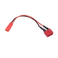 thumbnail image 3 of FAGINEY RC 22AWG Battery Adapter Cable,RC Car Parts Battery Adapter Cable RC T Female To JST Female Plug 22AWG Soft Silicone Adapter Wire,RC Car Parts Battery Adapter Cable, 3 of 8