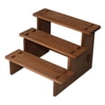 thumbnail image 5 of Sharplace Wood Display Riser Collectibles Display Stand Desktop Decoration Jewelry Organizer Rack Showcase Fixtures for Figures Bedroom 3 Layer 20cm, 5 of 9