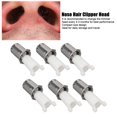 thumbnail image 3 of Tête de Tondeuse à Poils de Nez, 10 Pcs Tête de Tondeuse à Poils de Nez Rasage Précis Remplacement Universel Têtes Bla-de pour Tondeuse à Poils de Nez, 3 of 9