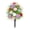 A, variant on Goowood Artificial Rose Bouquet with Stake for Outdoor Wedding Decor Garden Landscaping Lifelike Artificial Flowers for Pathway Fence Courtyard and Patio Durable PP Material for All Weather Use