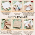 thumbnail image 4 of Professional Flower Press for Adults 8 Layers 10.8x10.8 Inch Large Wooden Flower Press Kit DIY Dried Flowers Crafts Flower Pressing Kit DIY Pressed Flower Preservation Kit, 4 of 6