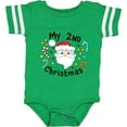 thumbnail image 3 of Inktastic My Second Christmas Santa with Candy Canes Boys or Girls Baby Bodysuit, 3 of 5