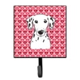 thumbnail image 1 of Dalmatian Hearts Leash or Key Holder, 1 of 1