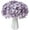Dream Purple, variant on 10pcs Light Blue Fake Flowers Hydrangea Heads Silk Flowers with Stems for Mother's Day Easter Home Kitchen Wedding Decorations (vase not Include)