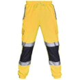 thumbnail image 1 of Pantalones de trabajo de seguridad para adultos, pantalones deportivos de cintura elástica de alta visibilidad, XL, amarillo, 1 of 3
